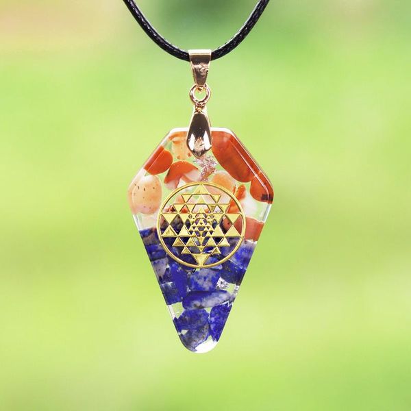 orgonite pendant sri yantra necklace sacred geometry chakra energy necklace meditation pendant jewelry, Silver
orgonite pendant sri yantra necklace sacred geometry chakra energy necklace meditation pendant jewelry, Silver