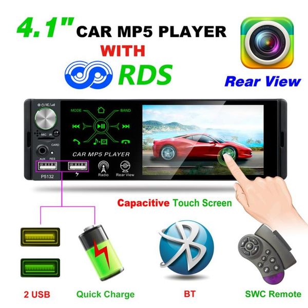 4.1 inch 1 din capacitive touch screen car in-dash stereo audio bluetooth am fm rds radio head unit mp5 multimedia player
4.1 inch 1 din capacitive touch screen car in-dash stereo audio bluetooth am fm rds radio head unit mp5 multimedia player
