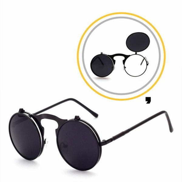 sunglasses steampunk retro steam punk round metal frames sun glasses women men brand designer vontage eyewear uv400, White;black
sunglasses steampunk retro steam punk round metal frames sun glasses women men brand designer vontage eyewear uv400, White;black