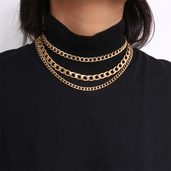 chokers gothic multi layer chunky necklace for women exaggerated hip hop thick chain statement party carnival jewelry gift, Golden;silver
chokers gothic multi layer chunky necklace for women exaggerated hip hop thick chain statement party carnival jewelry gift, Golden;silver