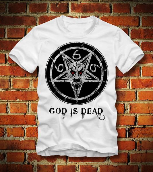t shirt church of satan is god dead 666 number beast lucifer gothiccartoon t shirt men new fashion tshirt ing
t shirt church of satan is god dead 666 number beast lucifer gothiccartoon t shirt men new fashion tshirt ing