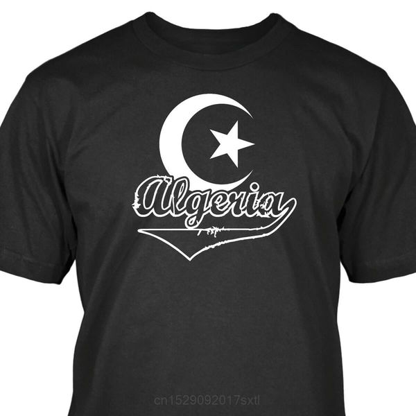 algeria t-shirt summer style t shirt quality t shirts men o neck tee 100% man shirts