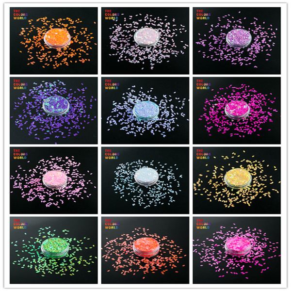 nail glitter tct-133 pearlescent indescent color rice shape for art decorations makeup facepainting manual diy, Silver;gold
nail glitter tct-133 pearlescent indescent color rice shape for art decorations makeup facepainting manual diy, Silver;gold