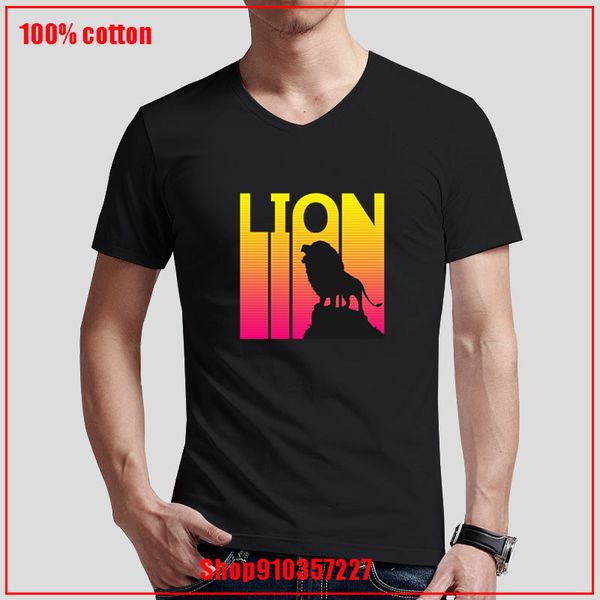 vintage retro lion spirit animal king of africa v-neck t-shirt 2020 summer shirt short sleeve large size custom print
vintage retro lion spirit animal king of africa v-neck t-shirt 2020 summer shirt short sleeve large size custom print
