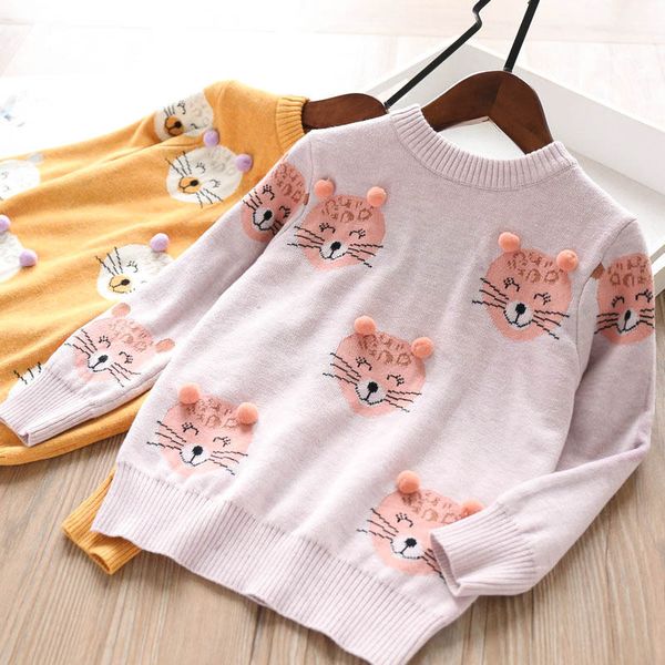 2020 autumn and winter girls pullover knitted sweater children's clothing wholesale, Blue
2020 autumn and winter girls pullover knitted sweater children's clothing wholesale, Blue