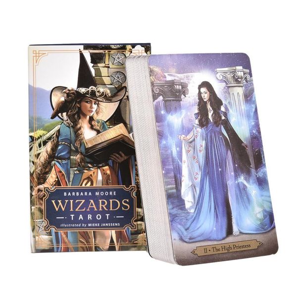 78sheet wizards tarot cards english version table game divination light seers oracle cards board games for adults yxlrhl dh_niceshop
78sheet wizards tarot cards english version table game divination light seers oracle cards board games for adults yxlrhl dh_niceshop