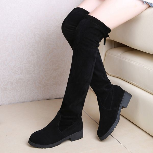 boots over the knee flat women female black shoes suede long winter fashion thigh high
boots over the knee flat women female black shoes suede long winter fashion thigh high