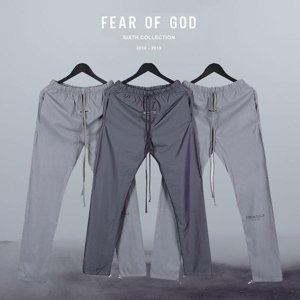 fear of god pants fog pants essentials nylon trousers 3m reflection print laser men's design male women streetwear tracksuit jerry kany, Black
fear of god pants fog pants essentials nylon trousers 3m reflection print laser men's design male women streetwear tracksuit jerry kany, Black