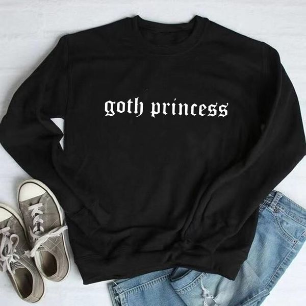 2020 goth princess letters print womens sweatshirts casual hoody for lady girlfriend funny hipster street puoovers drop shipping, Black
2020 goth princess letters print womens sweatshirts casual hoody for lady girlfriend funny hipster street puoovers drop shipping, Black