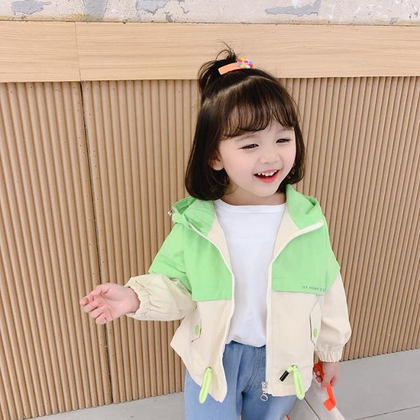 girls jacket outerwear patchwork hooded coat girl letter pattern children's coat outerwear spring autumn clothes girl, Blue;gray
girls jacket outerwear patchwork hooded coat girl letter pattern children's coat outerwear spring autumn clothes girl, Blue;gray