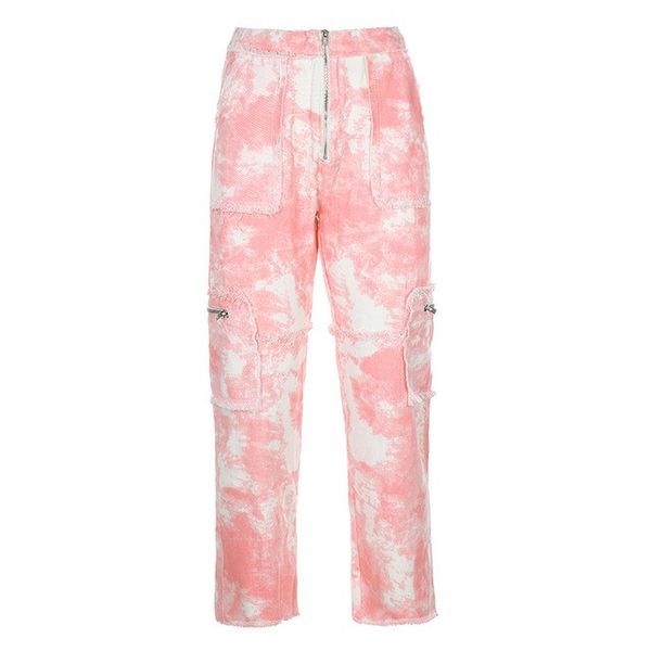 newdiscvry tie dye women jeans pants zip high waist trousers cargo pants straight joggers denim ladies fashion streetwear, Blue
newdiscvry tie dye women jeans pants zip high waist trousers cargo pants straight joggers denim ladies fashion streetwear, Blue