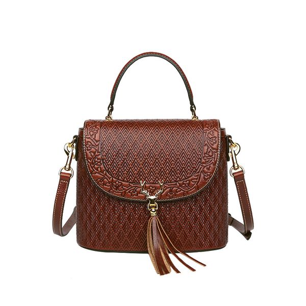 embossed pattern female single cross shoulder bag genuine leather women's tassel purse authentic real cowskin lady small handbag
embossed pattern female single cross shoulder bag genuine leather women's tassel purse authentic real cowskin lady small handbag