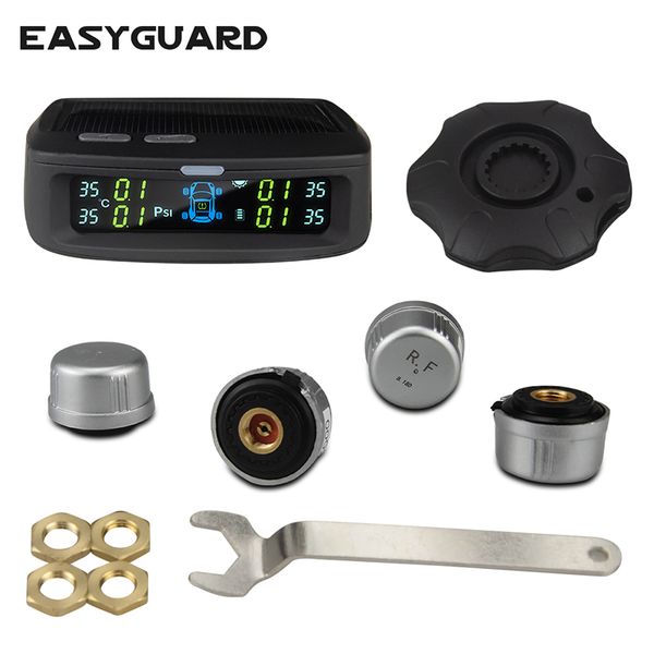 easyguard solar energy rechargeable car tpms tire pressure monitor with 4 external sensor support psi or bar
easyguard solar energy rechargeable car tpms tire pressure monitor with 4 external sensor support psi or bar