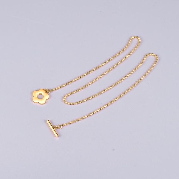 new small daisy flower necklace ot buckle round bead necklace clavicle chain female choker for women girls, Silver
new small daisy flower necklace ot buckle round bead necklace clavicle chain female choker for women girls, Silver