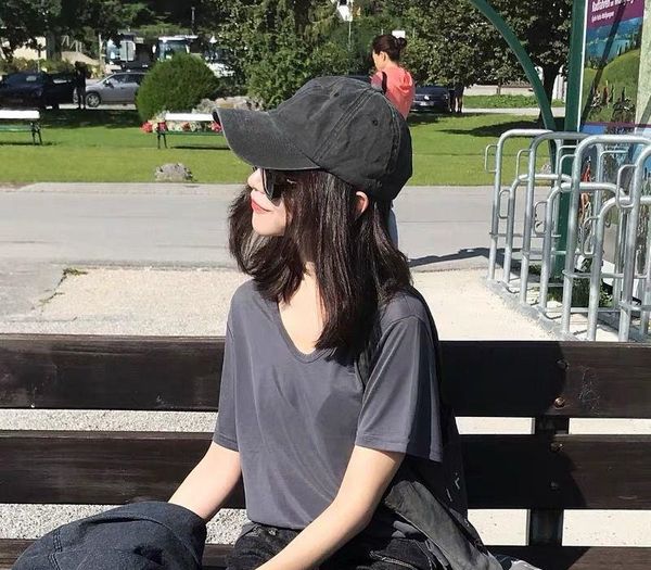 owner retention gray black baseball cap vintage cotton cap wide brim visor men hat summer, Blue;gray
owner retention gray black baseball cap vintage cotton cap wide brim visor men hat summer, Blue;gray
