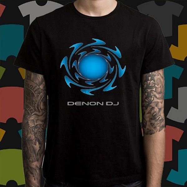 new denon dj party house techno music logo men black t-shirt size s-3xl short sleeve t shirt black style
new denon dj party house techno music logo men black t-shirt size s-3xl short sleeve t shirt black style