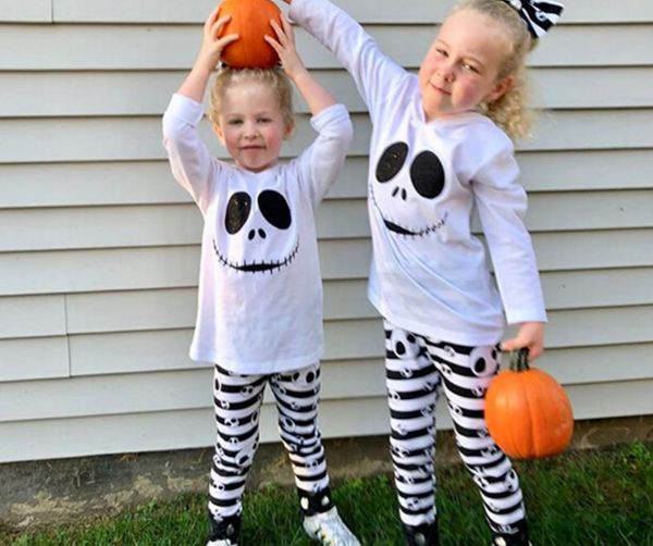 halloween kids 2 piece sets hooded blouse t-shirt stripe pants baby girls tracksuits fashion autumn outfits casual sports suit new ly917, White
halloween kids 2 piece sets hooded blouse t-shirt stripe pants baby girls tracksuits fashion autumn outfits casual sports suit new ly917, White
