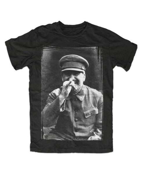 stalin jokes t-shirt schwarz russiajosef udssrkultddrleninrevolution cotton men classical 2020 o neck street wear shirt