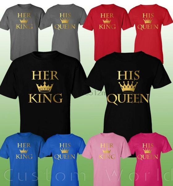 couple matching shirt king and queen couple clothes t-shirts his hers tshirts