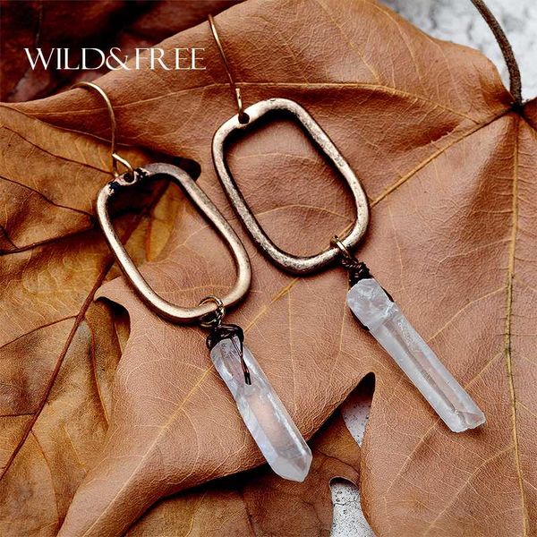 wild&vintage geometric natural stone drop earrings for women handmade rectangle dangle earrings boho jewelry wedding gifts, Silver
wild&vintage geometric natural stone drop earrings for women handmade rectangle dangle earrings boho jewelry wedding gifts, Silver