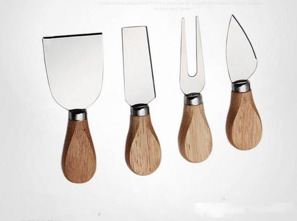 useful cheese tools set 4pcs/set oak handle knife fork shovel kit graters for cutting baking cheese board sets butter pizza slicer cutter
useful cheese tools set 4pcs/set oak handle knife fork shovel kit graters for cutting baking cheese board sets butter pizza slicer cutter