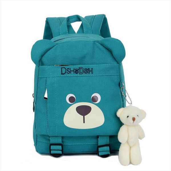 2020 cute cartoon bear dolls canvas school backpack for children mini baby toddler bookbag for boys and girls mochila rucksacks
2020 cute cartoon bear dolls canvas school backpack for children mini baby toddler bookbag for boys and girls mochila rucksacks