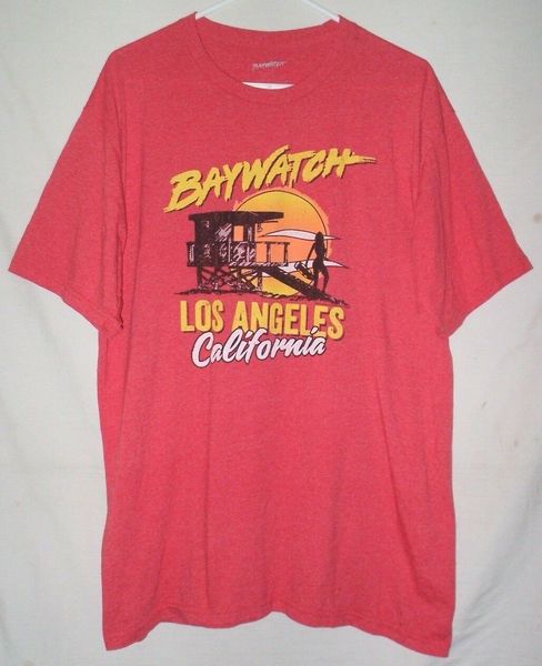 baywatch los angeles california t shirt size 2x beach summer tv show men's fashion black cotton
baywatch los angeles california t shirt size 2x beach summer tv show men's fashion black cotton