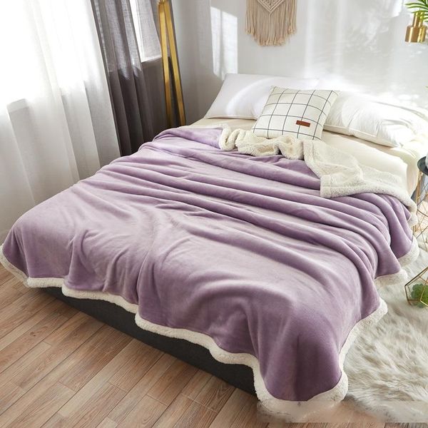 double flannel home blanket plaid single double siesta lamb cashmere quilt comforter bedding linen
double flannel home blanket plaid single double siesta lamb cashmere quilt comforter bedding linen