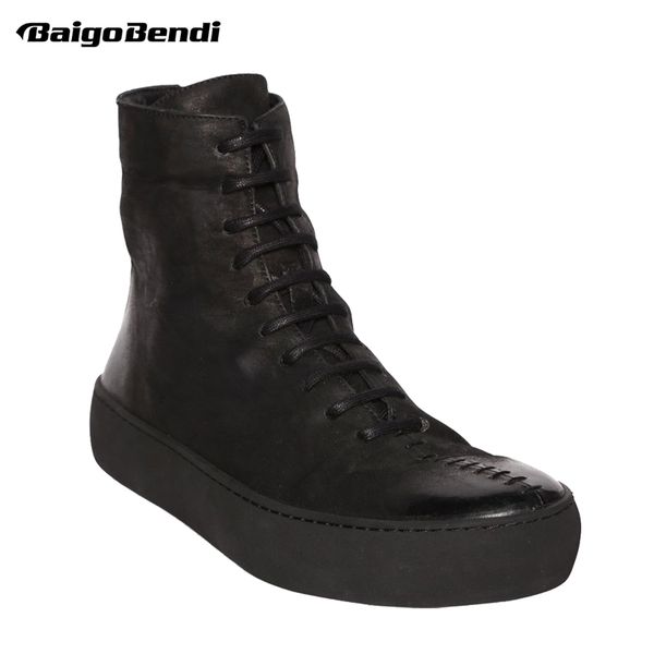 us 6-10 ankle boots men real leather casual winter shoes man trendy motorcycle ridding boots boys fashion flat, Black
us 6-10 ankle boots men real leather casual winter shoes man trendy motorcycle ridding boots boys fashion flat, Black