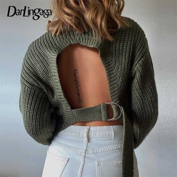 darlingaga моды backless твердая обрезанные женщина свитера осень зима вязаные пуловер sexy новые перемычки вытащите femme выдалбливают, White;black
darlingaga моды backless твердая обрезанные женщина свитера осень зима вязаные пуловер sexy новые перемычки вытащите femme выдалбливают, White;black