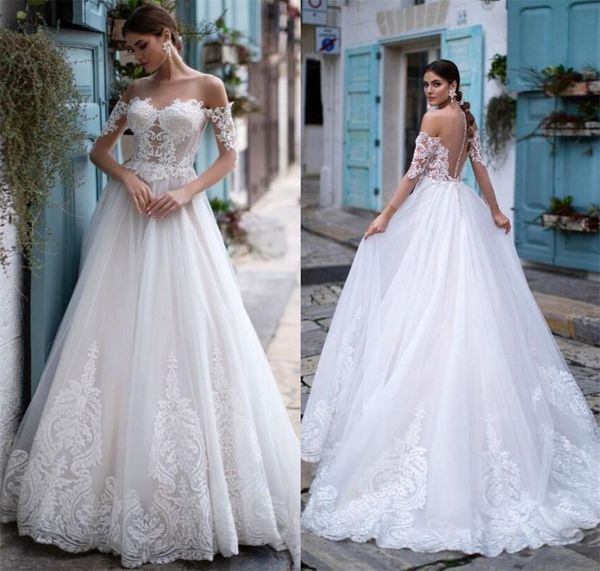 white ivory wedding dresses 2020 sweetheart long sleeves court train appliuques tulle bride gowns vestido de noiva summer beach gowns
white ivory wedding dresses 2020 sweetheart long sleeves court train appliuques tulle bride gowns vestido de noiva summer beach gowns