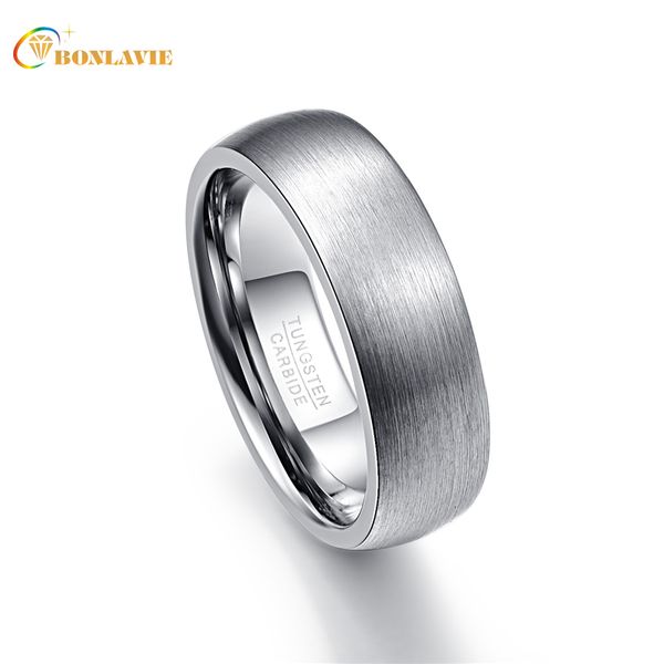 wedding rings bonlavie 7mm classic men ring tungsten carbide men's jewelry bands anillos para hombres pierscienie size 6-14, Slivery;golden
wedding rings bonlavie 7mm classic men ring tungsten carbide men's jewelry bands anillos para hombres pierscienie size 6-14, Slivery;golden
