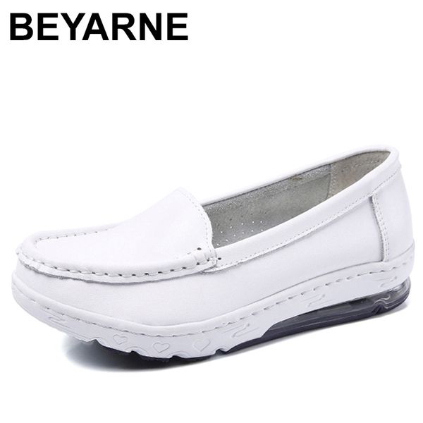 beyarne new genuine leather work shoes for women non-slip leather shoes size 34-41 comfortable air cushion wedge, Black
beyarne new genuine leather work shoes for women non-slip leather shoes size 34-41 comfortable air cushion wedge, Black