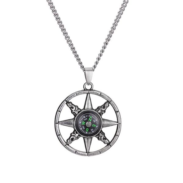 new punk hairdresser tools men's compass necklace men's jewelry hip hop pendant, Silver
new punk hairdresser tools men's compass necklace men's jewelry hip hop pendant, Silver
