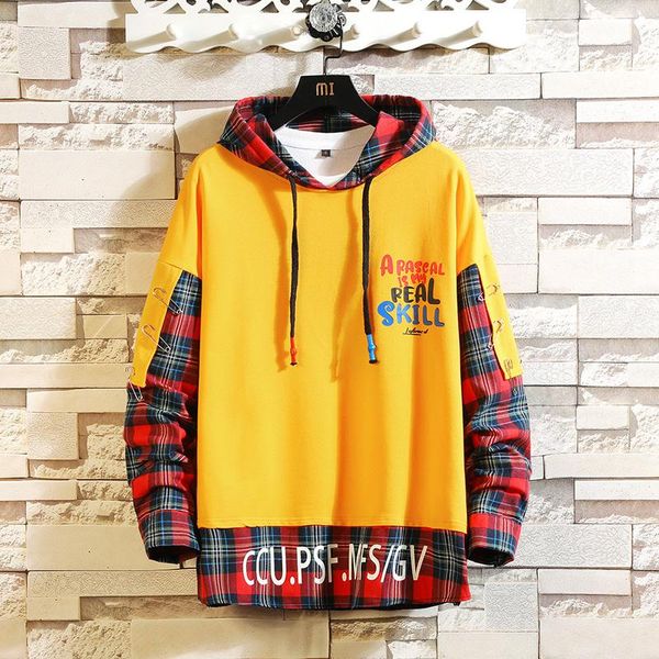 casual patchwork men hip hop hoodies sweatshirts streetwear one piece brand black grey kg-126
casual patchwork men hip hop hoodies sweatshirts streetwear one piece brand black grey kg-126