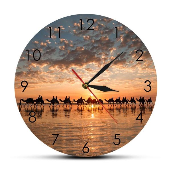 wall clocks camels train on cable beach clock australia broome sunset camel ride scene art home decor silent movement watch
wall clocks camels train on cable beach clock australia broome sunset camel ride scene art home decor silent movement watch