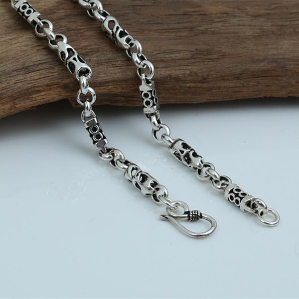 33g 100% real pure 925 sterling silver jewelry necklace 5mm thickness chain men gift thai silver long&choker fashion necklace
33g 100% real pure 925 sterling silver jewelry necklace 5mm thickness chain men gift thai silver long&choker fashion necklace