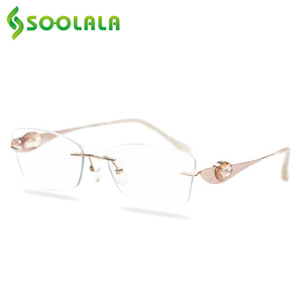 sunglasses soolala rimless oval anti blue light rhinestone reading glasses women prescription eyeglasses frame with gift package 0.5 to 5.0, White;black
sunglasses soolala rimless oval anti blue light rhinestone reading glasses women prescription eyeglasses frame with gift package 0.5 to 5.0, White;black