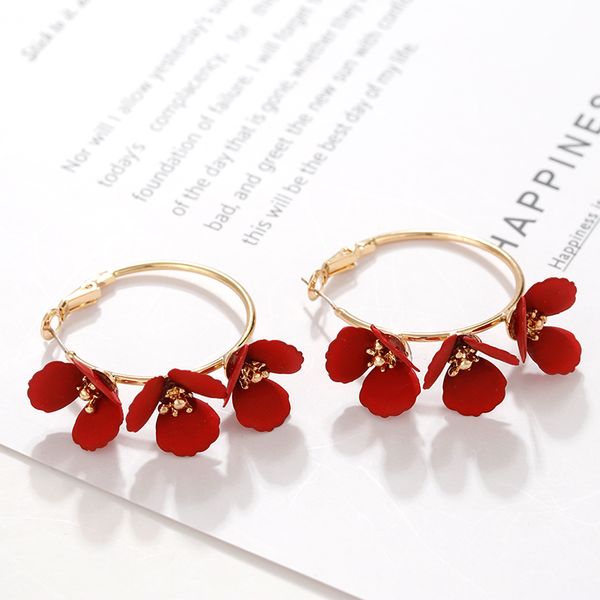 aensoa fashion red green 3 flower resin drop earrings for women statement pretty geometric earrings party wedding jewelry, Silver
aensoa fashion red green 3 flower resin drop earrings for women statement pretty geometric earrings party wedding jewelry, Silver