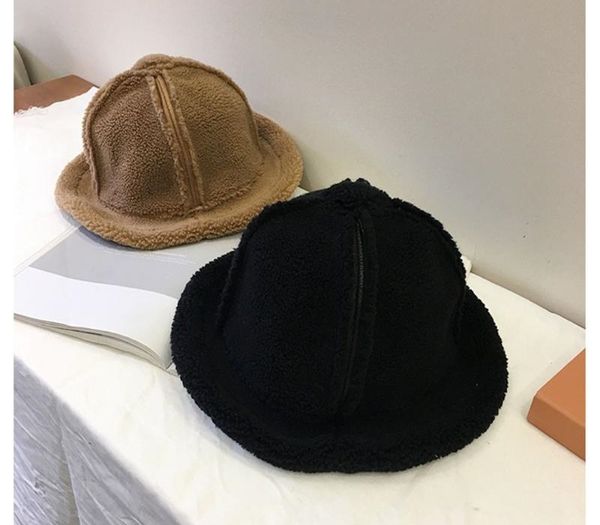 cap new pure color warm lamb pile basin winter hats for women version of the new light board casual versatile bucket hat, Blue;gray
cap new pure color warm lamb pile basin winter hats for women version of the new light board casual versatile bucket hat, Blue;gray