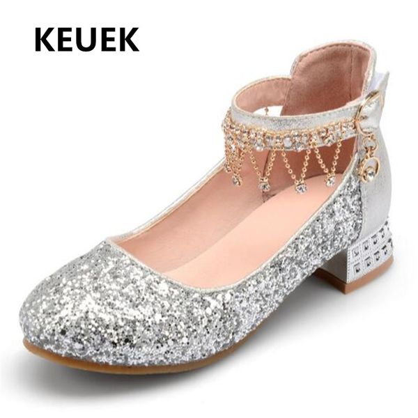 new spring/autumn and summer crystal shoes children high heels princess girls party dance student kids leather shoes 018, Black;grey
new spring/autumn and summer crystal shoes children high heels princess girls party dance student kids leather shoes 018, Black;grey