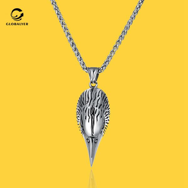 european and american motorcycle locomotive punk style necklace men's domineering eagle titanium steel pendan 308, Silver
european and american motorcycle locomotive punk style necklace men's domineering eagle titanium steel pendan 308, Silver