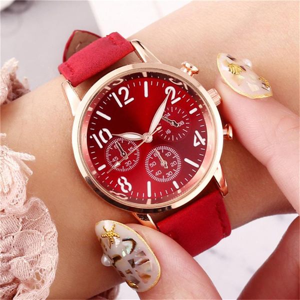 wristwatches fashion women watch luminous hands digital scale dial quartz ladies leather bracelet femme dorado #l, Slivery;brown
wristwatches fashion women watch luminous hands digital scale dial quartz ladies leather bracelet femme dorado #l, Slivery;brown