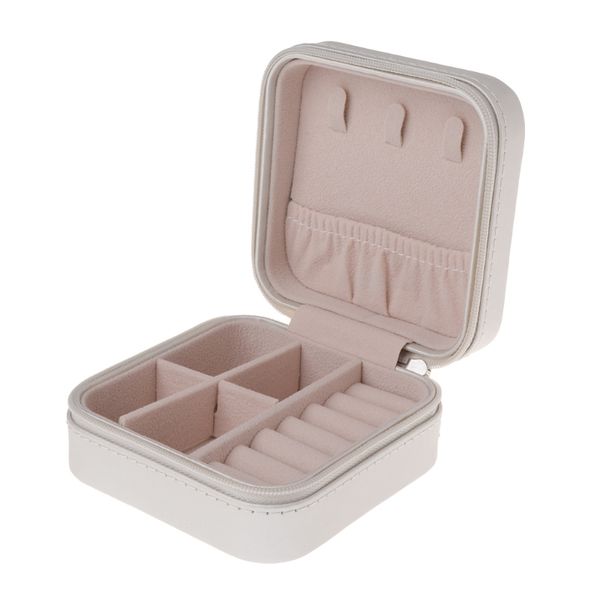 jewelry box portable storage organizer zipper portable women display travel case, Pink;blue
jewelry box portable storage organizer zipper portable women display travel case, Pink;blue