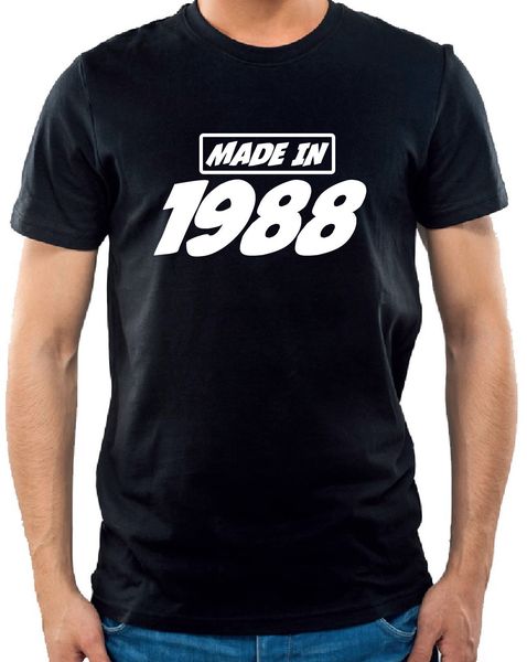 men t shirt 2019 summer male o-neck made in 1988 - birthday gifts born int shirt designer
men t shirt 2019 summer male o-neck made in 1988 - birthday gifts born int shirt designer
