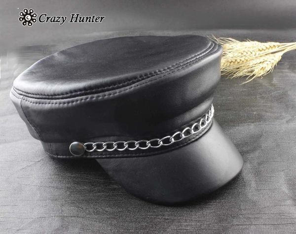 mens genuine sheepskin leather hip hop motorcycle biker punk rock cap hat cp01, Blue;gray
mens genuine sheepskin leather hip hop motorcycle biker punk rock cap hat cp01, Blue;gray