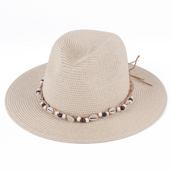 stingy brim hats summer ladies sunscreen sun hat flat beach shell wooden beads big straw, Blue;gray
stingy brim hats summer ladies sunscreen sun hat flat beach shell wooden beads big straw, Blue;gray