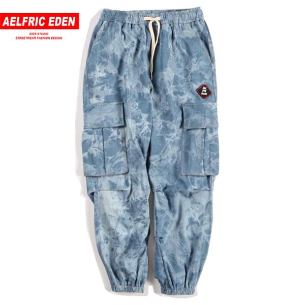 aelfric eden hip hop multi-pockets tie dye cargo denim jeans streetwear harajuku pant man oversized loose joggers men trousers, Blue
aelfric eden hip hop multi-pockets tie dye cargo denim jeans streetwear harajuku pant man oversized loose joggers men trousers, Blue