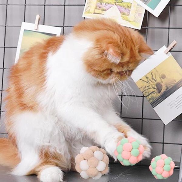 cats toys balls soft ball with bells ball with bells dog bouncy training 6pcs plush bouncy scratching soft chewing rubber 
cats toys balls soft ball with bells ball with bells dog bouncy training 6pcs plush bouncy scratching soft chewing rubber
