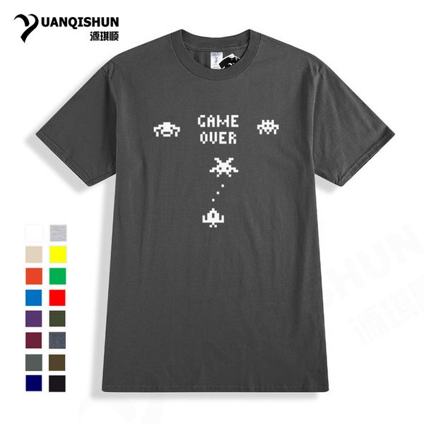 8 bit fc game console classic game over t shirts game fans nostalgic t-shirt boy birthday gift 16 colors tee
8 bit fc game console classic game over t shirts game fans nostalgic t-shirt boy birthday gift 16 colors tee